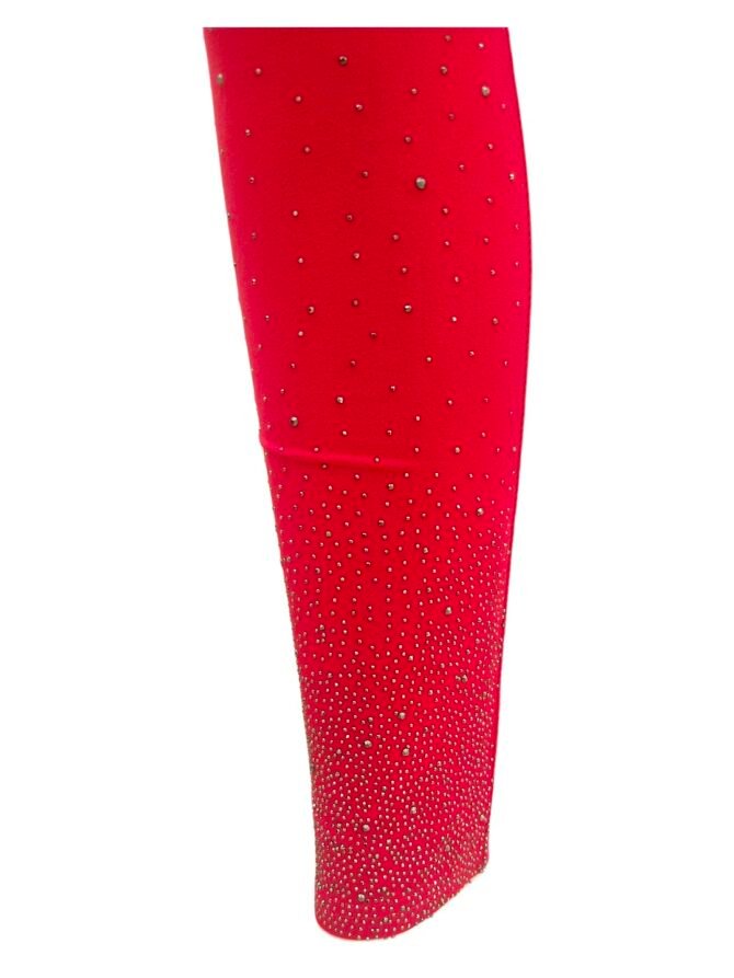 DESIGNER RED LEGGING